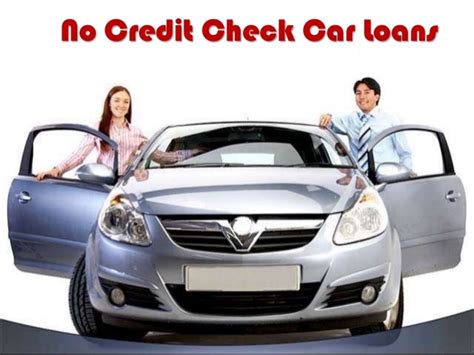Auto Loans No Credit Check